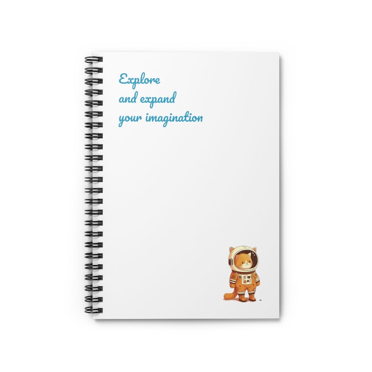 Explore Cat Spiral Notebook - Ruled Line