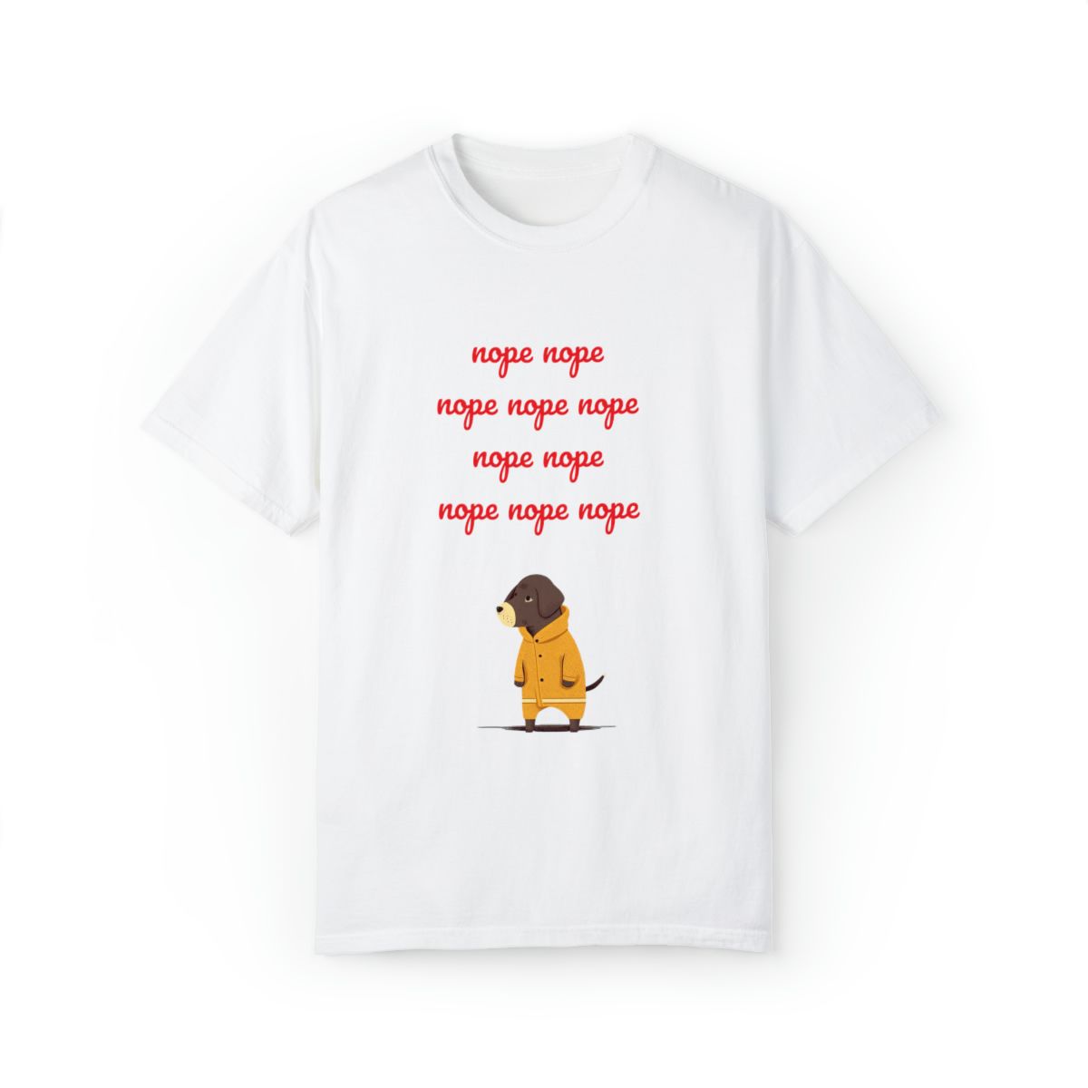 Grumpy Dog Unisex Garment-Dyed T-shirt